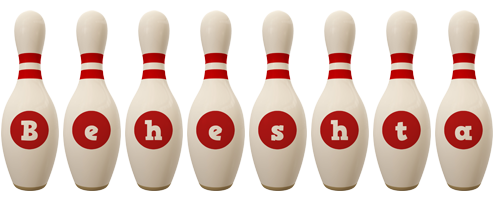 Beheshta bowling-pin logo