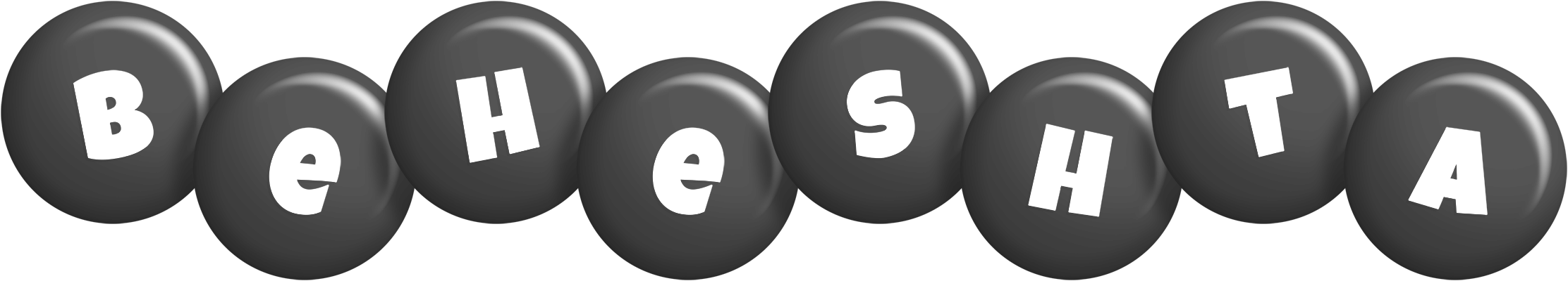 Beheshta candy-black logo