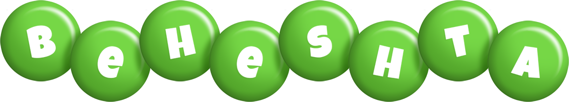 Beheshta candy-green logo