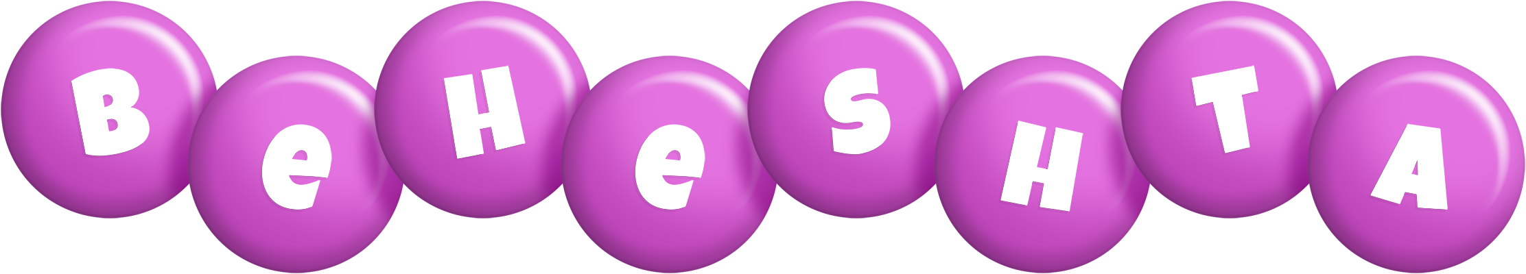 Beheshta candy-purple logo