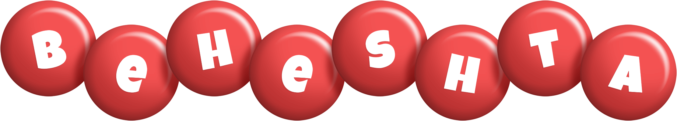 Beheshta candy-red logo