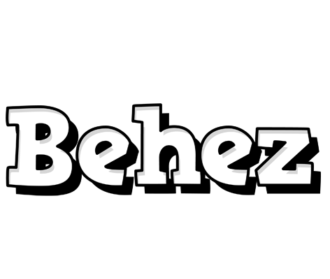 Behez snowing logo