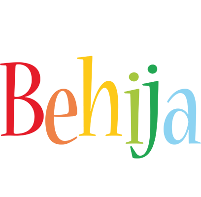 Behija birthday logo