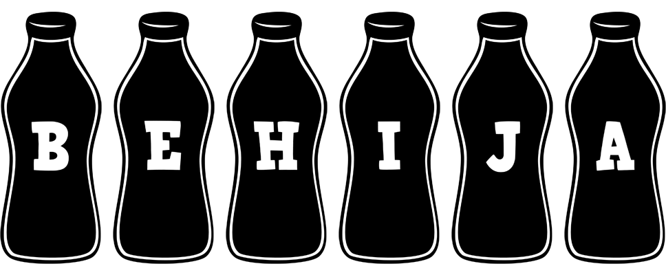 Behija bottle logo