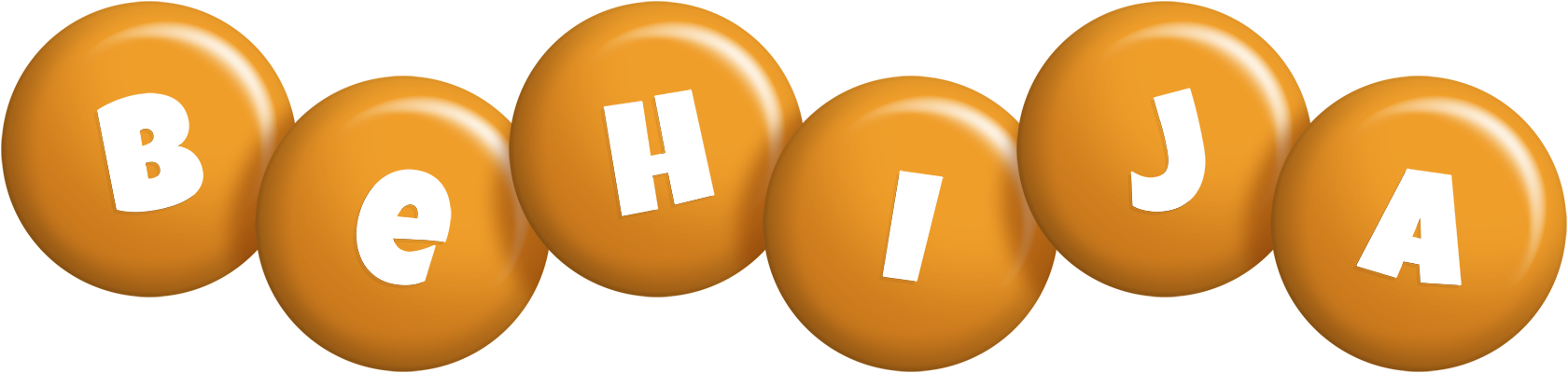 Behija candy-orange logo