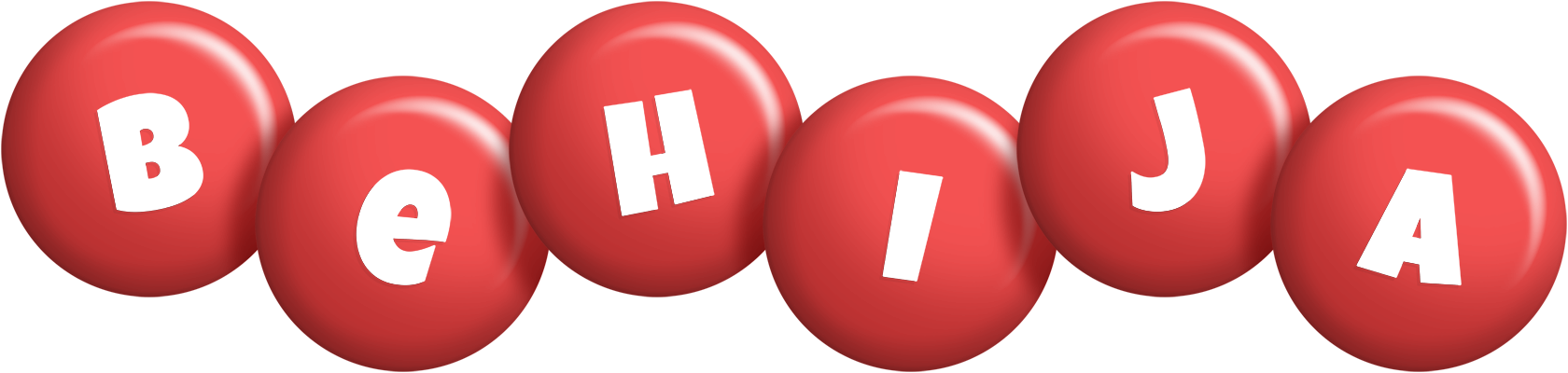Behija candy-red logo