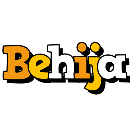 Behija cartoon logo