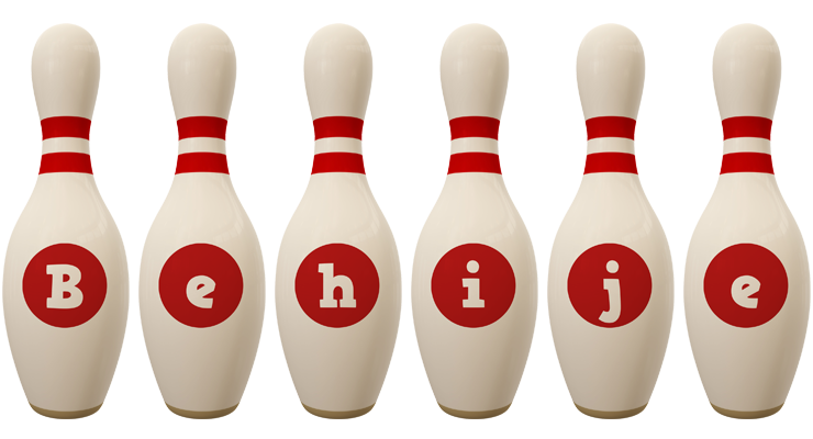 Behije bowling-pin logo