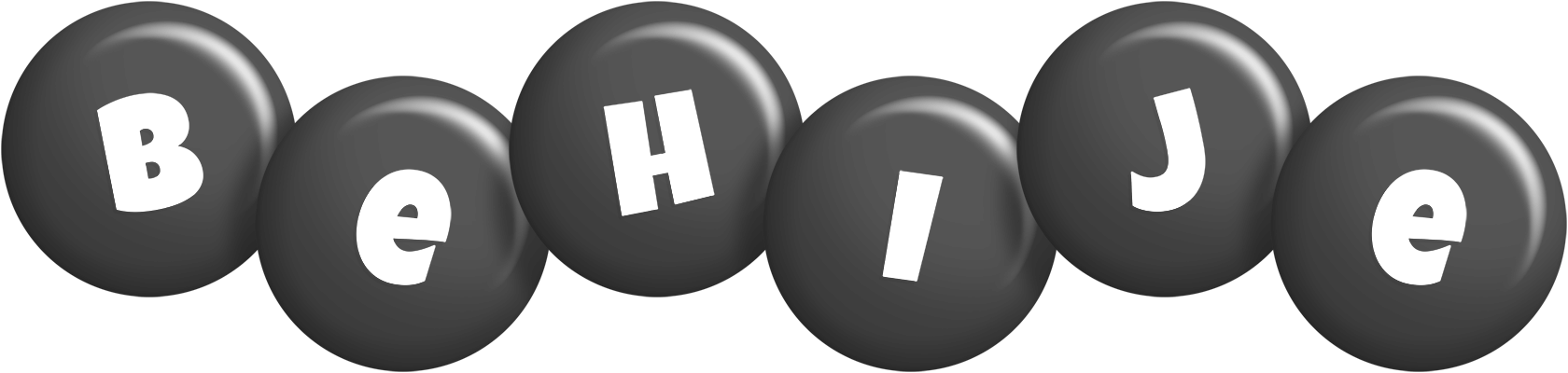 Behije candy-black logo