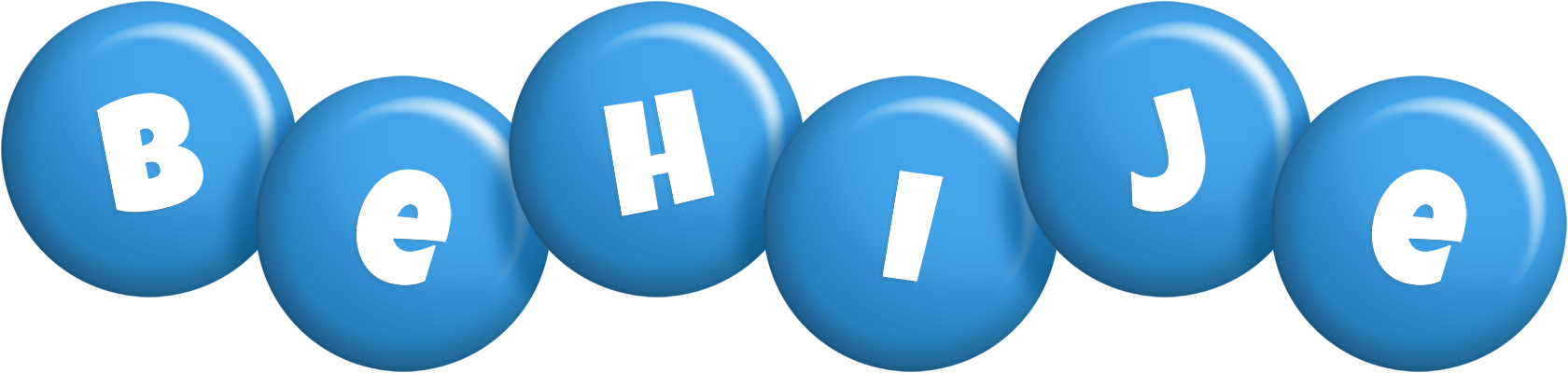 Behije candy-blue logo