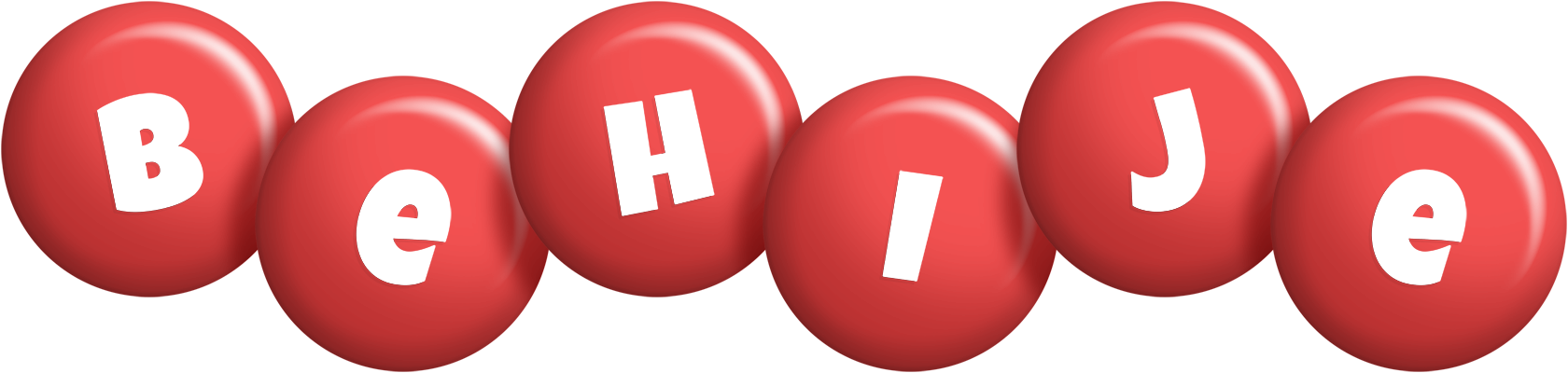 Behije candy-red logo