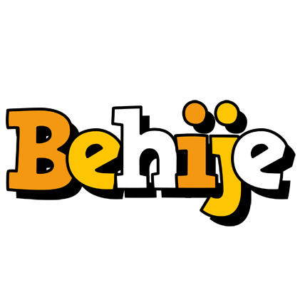 Behije cartoon logo
