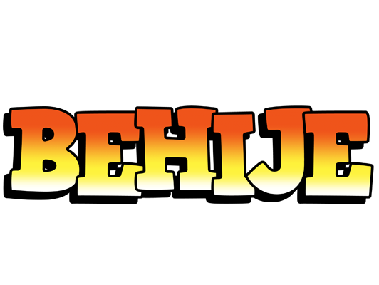 Behije sunset logo
