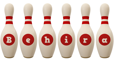 Behira bowling-pin logo