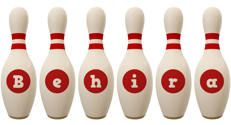 Behira bowling-pin logo