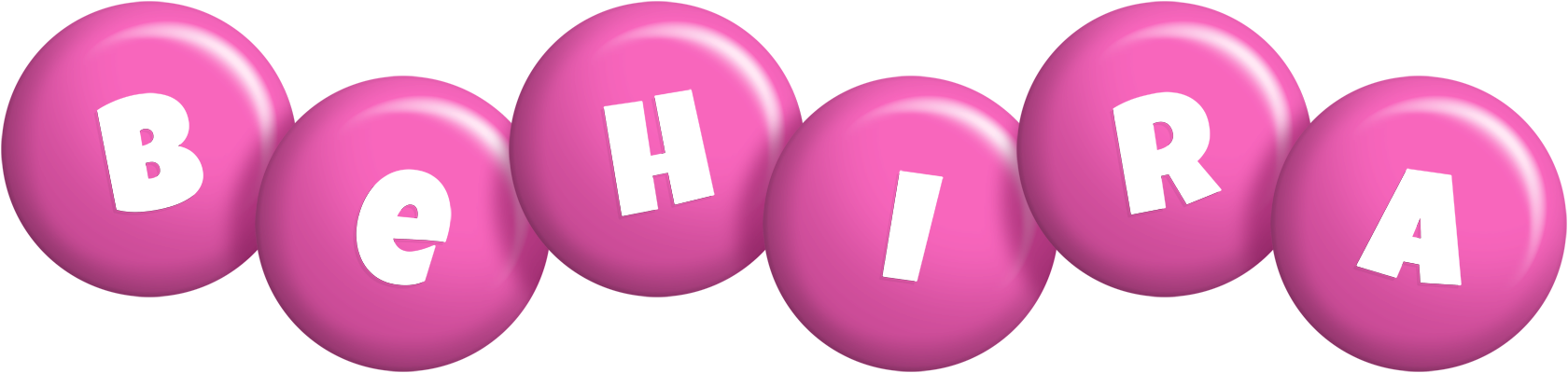Behira candy-pink logo