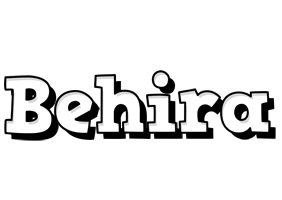 Behira snowing logo