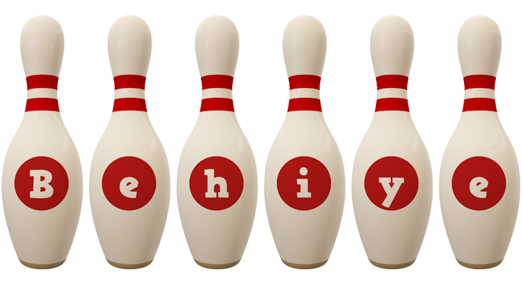 Behiye bowling-pin logo