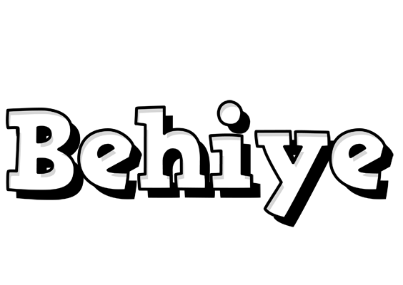 Behiye snowing logo