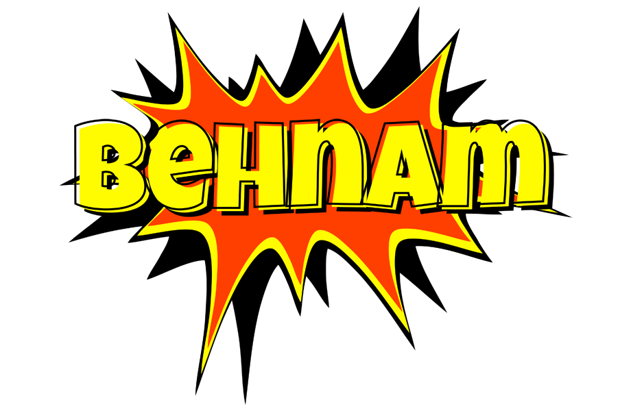 Behnam bazinga logo