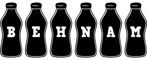 Behnam bottle logo