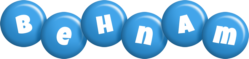 Behnam candy-blue logo