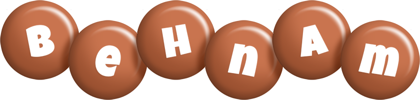 Behnam candy-brown logo