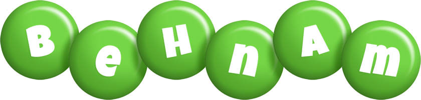 Behnam candy-green logo