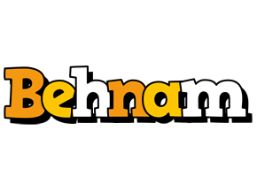 Behnam cartoon logo