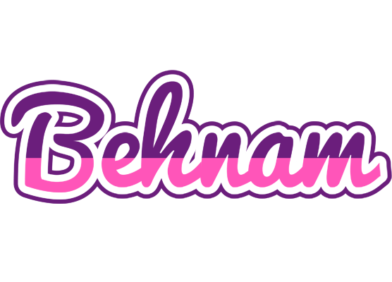 Behnam cheerful logo