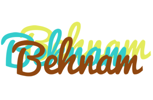 Behnam cupcake logo