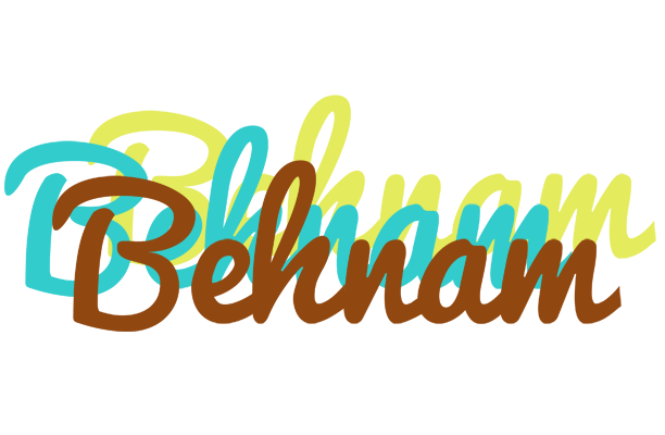 Behnam cupcake logo
