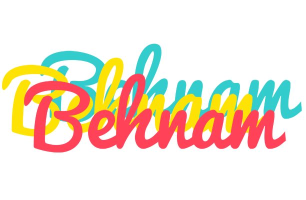Behnam disco logo