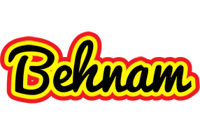 Behnam flaming logo