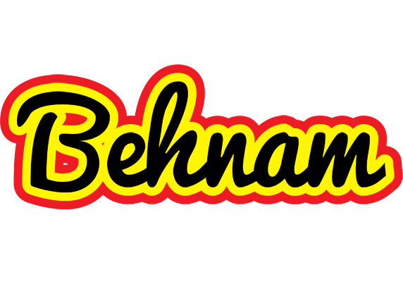 Behnam flaming logo