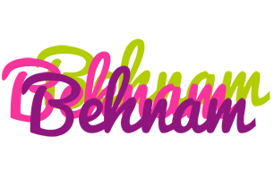 Behnam flowers logo