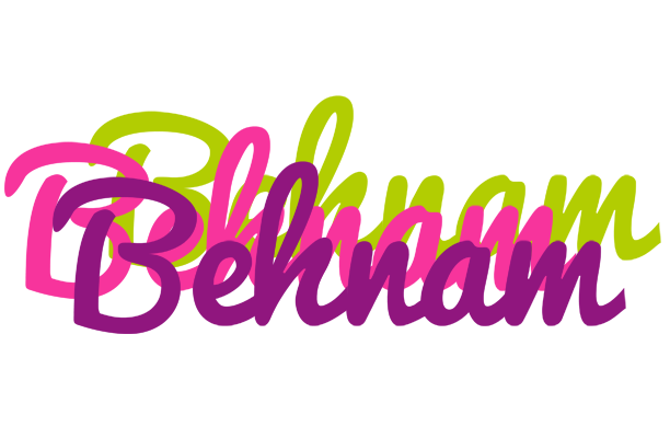 Behnam flowers logo
