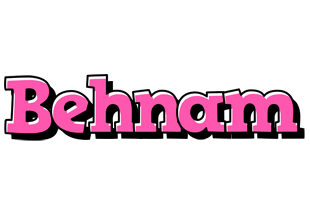 Behnam girlish logo