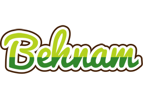 Behnam golfing logo