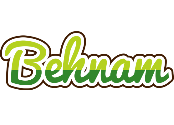 Behnam golfing logo