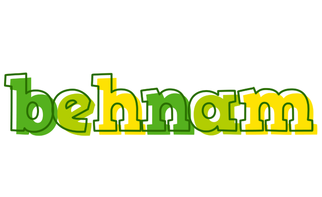 Behnam juice logo
