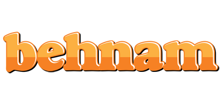 Behnam orange logo