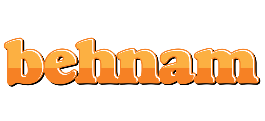 Behnam orange logo