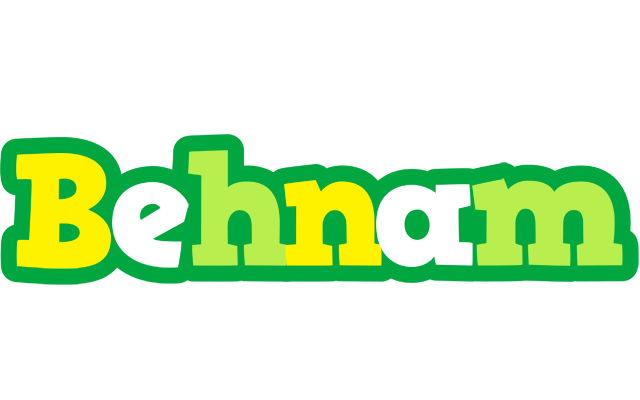Behnam soccer logo