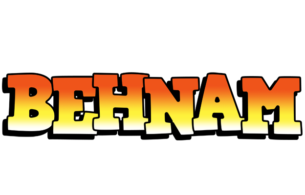 Behnam sunset logo