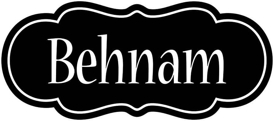 Behnam welcome logo