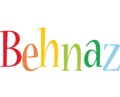 Behnaz birthday logo