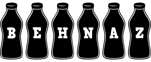 Behnaz bottle logo