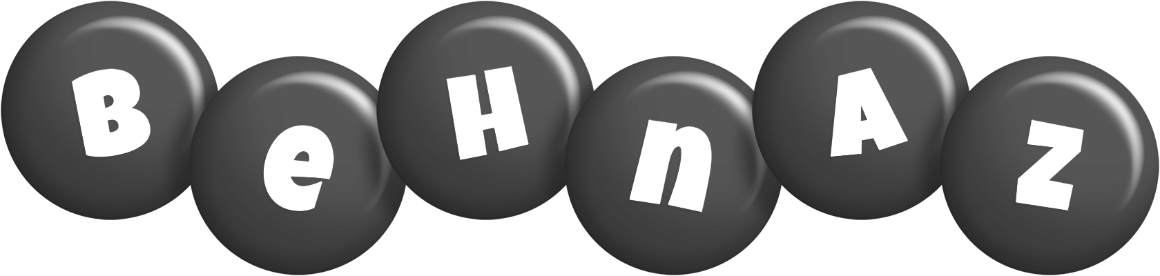 Behnaz candy-black logo