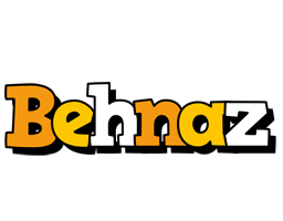 Behnaz cartoon logo